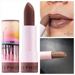 Sephora Collection #LIPSTORIES LipstickColor: 59 Vacation Goals (Matte Taupe)
